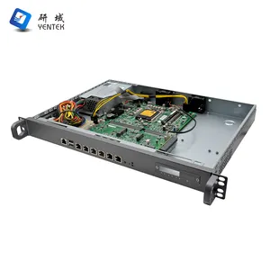 LGA1151/LGA1155/i5/i7 1U Rack Mount 6*I211AT Gigabit Electrical Port Firewall Appliance Network Server