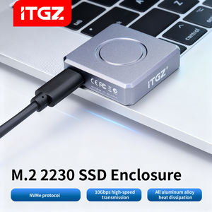 ITGZ Case Portatile Compatto in Alluminio per SSD M.2 NVMe PCIe 10Gbps 2TB - Product Image 3