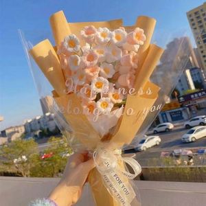 ดอกไม้ประดิษฐ์ตกแต่งบ้าน ลิลลี่ออฟเดอะแวลลีย์ ขายส่ง ดอกไม้โครเชต์ - Product Image 5