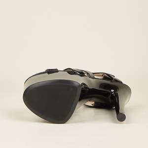 <span class=keywords><strong>2023</strong></span> <span class=keywords><strong>primavera</strong></span>/<span class=keywords><strong>estate</strong></span> nuovo stile fibbia moda 17cm tacco alto T-stage modello mostra scarpe tacchi alti da donna - Product Image 6