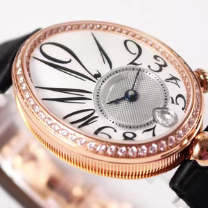 Reloj de Pulsera Femenino de Alta Calidad, con Bisel de Diamantes, Oro Rosa, Esfera Blanca Ovalada, Mecánico Automático de Alta Precisión - Product Image 2