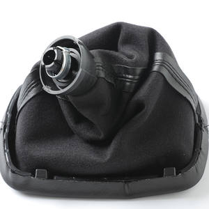 ฝาครอบกันฝุ่นเกียร์รถยนต์แบบยืดหดได้ สำหรับ Audi A6 รุ่นเก่า 5 6 สปีด สไตล์คลาสสิก วัสดุ PU - Product Image 1