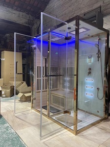 <span class=keywords><strong>Cabine</strong></span> <span class=keywords><strong>de</strong></span> <span class=keywords><strong>douche</strong></span> à vapeur <span class=keywords><strong>de</strong></span> haute <span class=keywords><strong>qualité</strong></span> Sauna smart cèdre rouge canadien Sauna infrarouge salles <span class=keywords><strong>de</strong></span> vapeur extérieures <span class=keywords><strong>Cabine</strong></span> <span class=keywords><strong>de</strong></span> <span class=keywords><strong>douche</strong></span> pour la maison - Product Image 5