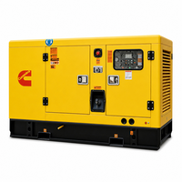Groupe électrogène diesel insonorisé Cummins 25 kVA triphasé 400 V 50/60 Hz pour alimentation de secours