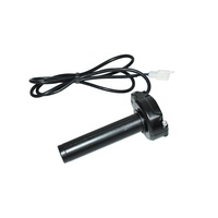 Poignée d'accélérateur droite en métal pour guidon, poignée de commande Super 73 Gashendel, accélérateur rotatif complet pour vélo électrique Stealth Bomber