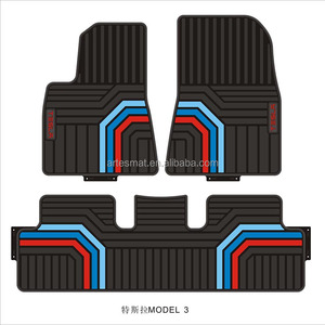Tapis de voiture universels 3D en caoutchouc de luxe, sur mesure pour Tesla Vellfire, protection toutes saisons - Product Image 3