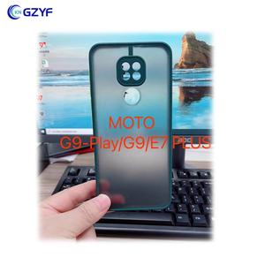 Funda para Motorola Mate Translucente para <span class=keywords><strong>Moto</strong></span> G9 G9 PLAY E7 PLUS, Forros de Silicona con Borde KNGZYF, Envío Rápido - Product Image 1