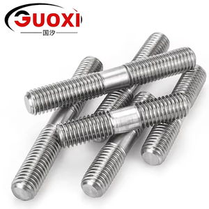 M6 M8 M10 <span class=keywords><strong>M12</strong></span> 316 <span class=keywords><strong>A4</strong></span> <span class=keywords><strong>tige</strong></span> <span class=keywords><strong>filetée</strong></span> à double extrémité en acier inoxydable boulons à goujon sans tête à vis barre <span class=keywords><strong>filetée</strong></span> à double tête - Product Image 1