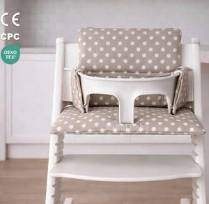 Funda de Asiento Impermeable Personalizada de Fábrica, Portátil, Lavable, para Silla de Bebé, Cojín para Silla Alta Stokke Tripp Trapp - Product Image 6