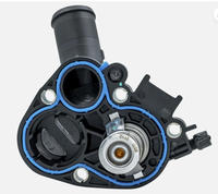 Boîtier de thermostat de liquide de refroidissement du moteur 9675849380 9676409580 pour Citroën C-Elysse Peugeot 301 1.2 Vti EB2M HMY