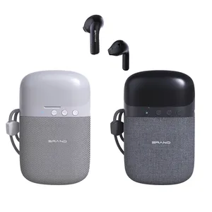 2024 Tws Lautsprecher Ohrstöpsel Bass-Sound 2 In 1 Tws Ohrhörer Wireless Speaker With Earbuds Mini Lautsprecher Headsets Headphones Spanien