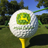 Boule de golf géante décorative et personnalisée, en fibre de verre