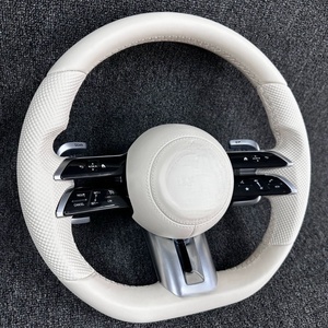 Le volant en cuir de libellule classique convient à Mercedess Benzs <span class=keywords><strong>AMG</strong></span> GT <span class=keywords><strong>63</strong></span> S W205 W166 W177 W204 W217 W222 C63 E63 S63 - Product Image 6