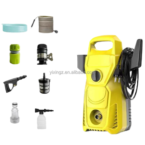 Nettoyeur haute pression portable puissant 220V de fabrication OEM, moteur 1800W pour éliminer les saletés tenaces des voitures, des bateaux et des clôtures à la maison - Product Image 1