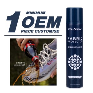 Colordy yüksek kalite 180 gün etkili kumaş çizmeler için hidrofobik ajan su itici Nano su geçirmez sprey ayakkabı ceket çanta - Product Image 1