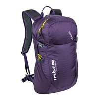 Mochila de Senderismo Impermeable de 24L, Resistente al Desgarro, de Nailon, para Actividades al Aire Libre, con Cinturón de Cadera Acolchado y Panel Trasero Ventilado