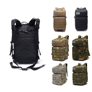 Militaires grande capacité <span class=keywords><strong>sac</strong></span> <span class=keywords><strong>à</strong></span> <span class=keywords><strong>dos</strong></span> de sport étanche en plein air pour Camping alpinisme et randonnée voyage 45L 50L 55L 35L noir - Product Image 1