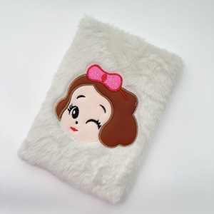 Custom Logo Plush Cover Unicorn Diary | Wholesale Trending 4-Color A5 80 <strong>Sheet</strong> Cute Girls Gift Notebook - Product Image 6