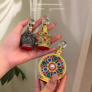 Huile de parfum de Dubaï - Parfum floral et ébène unisexe pour usage quotidien, parfum longue durée avec senteur boisée, <span class=keywords><strong>coffret</strong></span> cadeau - Product Image 3