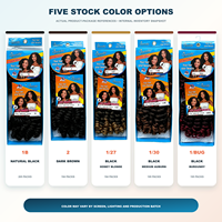 BELEZA 1/27 #   Extensions de cheveux synthétiques pour tresses au crochet WAND CURL 120G 8 pouces 20 mèches Boucles Françaises Vente en gros Offre Spéciale Usine