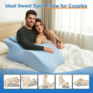 <span class=keywords><strong>Coussin</strong></span> de positionnement corporel multifonctionnel Rina pour le soutien du <span class=keywords><strong>dos</strong></span>, en mousse à mémoire de forme haute densité, pour usage intime en couple - Product Image 6