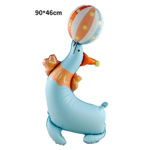 Globos Inflables de Circo para Niños al por Mayor, con Diseño de Cebra, Payaso y León, Ecológicos, para <span class=keywords><strong>Fiestas</strong></span>, Halloween y Decoración - Product Image 5