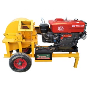 Amoladora de disco para máquina de polvo clavos palet 15HP trituradora astilladora de madera diesel - Product Image 1