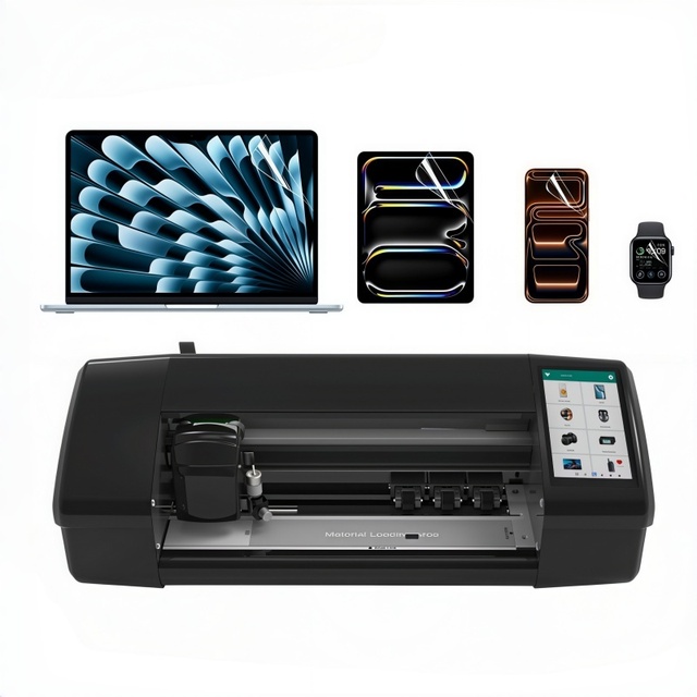 Automatic Screen Protector Cutting Machine for All Phones Mobile Phone Film Protective Glass Cutter