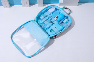 Ventes chaudes - Trousse de soins et de toilette pour bébé en plastique écologique - Kit de sécurité pour bébé - Ensemble de soins pour bébé de 13 pièces - Product Image 3