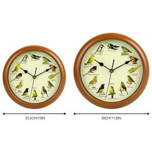 Factory Direct Hot Sale 10 Inch Round Wall Clock <strong>Cuckoo</strong> Bird <strong>Call</strong> With Music Modern Vintage Quartz Design for Living Room Needle - Product Image 3