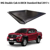 Couvercle rétractable en aluminium étanche Roll N Lock pour MG LDV Maxus ETerron 9 Couvercle de tonneau électrique enroulable manuel UTE pour Ranger