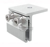 YZ-Solar CE Serrure à clip solaire Vente en gros Supports de montage de panneau Pv pour toit en aluminium anodisé de haute qualité