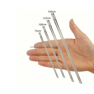 <span class=keywords><strong>Aguja</strong></span> de saco de plástico <span class=keywords><strong>grande</strong></span> tejida <span class=keywords><strong>para</strong></span> <span class=keywords><strong>coser</strong></span> sello Zongzi embalaje de acero grueso hilo de costura red de pesca <span class=keywords><strong>para</strong></span> costura de sofá - Product Image 3