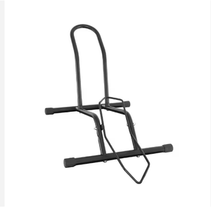 Chine Fournisseur Durable Double Roue Plateaux Fix En Acier Matériel Plancher Vélo Stand Vélo De Stockage Rack Réglable Vélo Parking Stand - Product Image 3