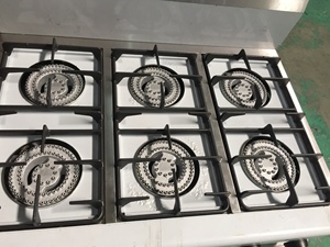 เตาแก๊ส6หัวพร้อมเตาแก๊สอุปกรณ์ทำอาหารเชิงพาณิชย์ - Product Image 4