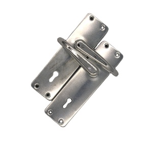 Großhandel <span class=keywords><strong>GLORA</strong></span> Eisen-Vorhängeschloss mit Kunststoffgriff Grau 100mm Größe Südafrika Produkt - Product Image 4