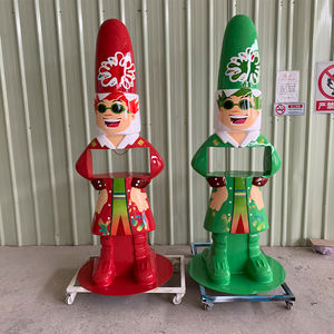 Statue de poupée Matryoshka en résine de fibre de verre personnalisée pour l'extérieur, FRP pour la maison, le bureau et les vitrines de magasins - Product Image 2