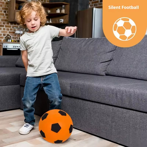 Juguete de Fútbol de Espuma Suave para Niños y Jóvenes, Pelota de Fútbol Silenciosa para Interiores, Venta al Por Mayor - Product Image 1