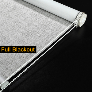Alta Calidad Home Office Hotel Día <span class=keywords><strong>y</strong></span> <span class=keywords><strong>Noche</strong></span> Ventana Cortina Blackout Manual Persianas Enrollables - Product Image 4