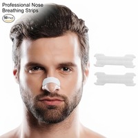 Patch nasal en tissu non tissé respirant noir pour adulte, taille moyenne, hypoallergénique, certifié CE, vente en gros transfrontalière, Cool 3