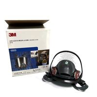 Masque respiratoire complet réutilisable 3M 6800 taille moyenne pour protéger votre personnel de travail des contaminants atmosphériques