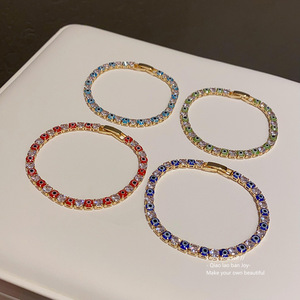 Nuovo arrivo Turkish Blue Eye bracciale CZ demone Eye amuleto braccialetto all'ingrosso donna gioielli - Product Image 6