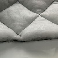 Tissu matelassé rembourré résistant à l'eau en polyester 100% pour vestes et costumes en duvet textile d'hiver