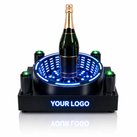 Support d'affichage pour bouteilles LED laser, glorificateur de bouteilles rechargeable pour bar et boîte de nuit, logo personnalisé OEM ODM