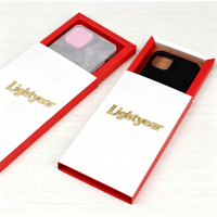 Boîte personnalisée pour étui de téléphone portable, emballage de boîte pour étui de téléphone portable, emballage bon marché pour étui de téléphone portable