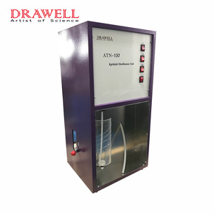 เครื่องวิเคราะห์ไนโตรเจนโปรตีนแบบกึ่งอัตโนมัติ Drawell DW-ATN-100 Azotometer Kjeldahl สำหรับการทดสอบดิน ปุ๋ย และการเกษตร - Product Image 3