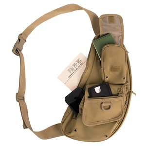 Sac bandoulière tactique robuste personnalisé, fermeture éclair étanche, 20-36L, sac en Oxford, unisexe, randonnée en plein air, chasse - Product Image 1