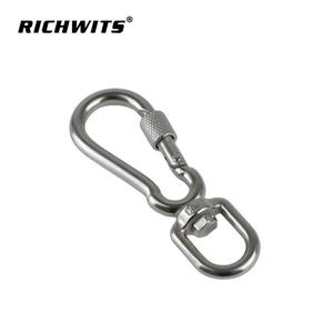 Stainless Steel <b>Dog</b> <b>Leash</b> Accessories with Breakaway Feature Universal Figure-Eight Swivel Pet <b>Leash</b> Connector and Buckle - Product Image 2