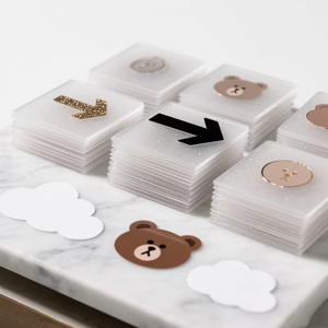 Waterproof clear <b>Sticker</b> Paper Printing Paper <b>Stickers</b> Adhesive Label Transparent Plastic <b>Sticker</b> Label <b>Sheet</b> - Product Image 3