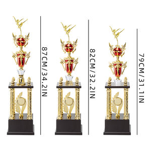 Trophée de danse classique personnalisé par le fabricant, 4 poteaux, pour compétitions et événements - Product Image 2